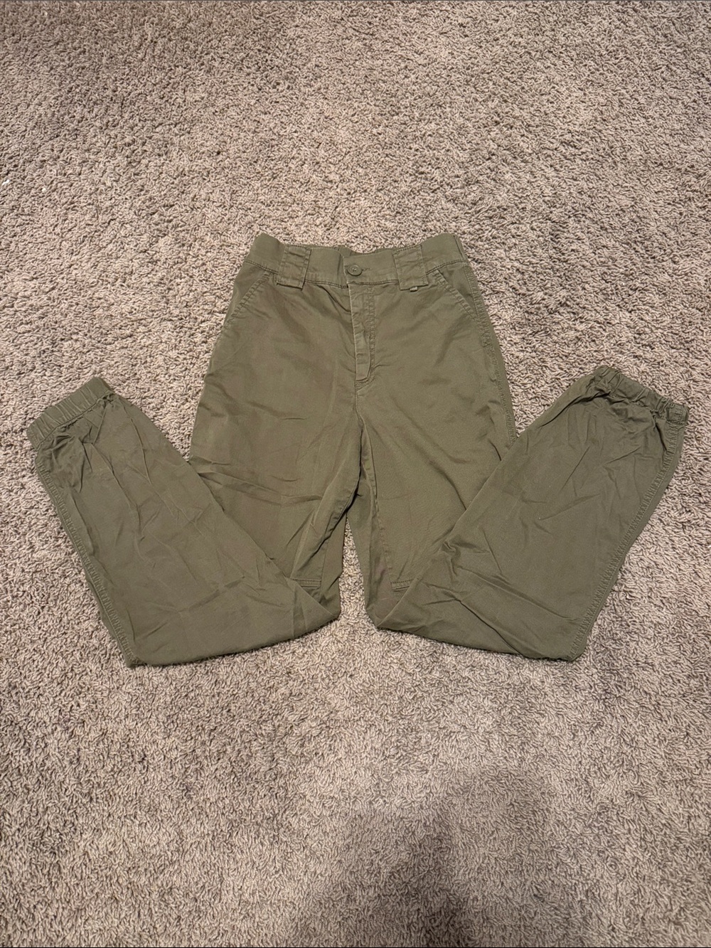 Garage Olive Cargo Jogger Pants